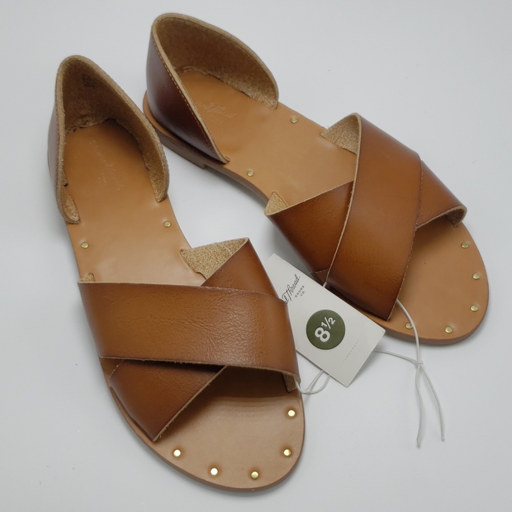 Brown sandals